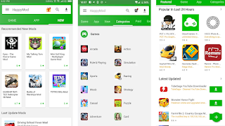 برنامه‌نما HappyMod عکس از صفحه