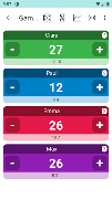 برنامه‌نما Score tracker عکس از صفحه