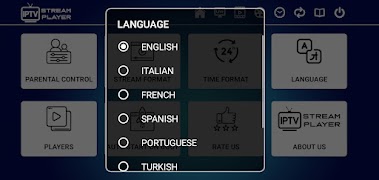 برنامه‌نما IPTV Stream Player عکس از صفحه