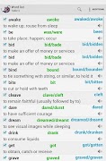 Irregular verbs Pro screenshot 4