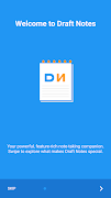 Draft Notes - Notepad الملصق