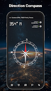 Compass - GPS Map Camera syot layar 1