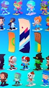 Blocky Snowboarding captura de pantalla 4