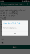 Core Java SCJP Quiz Questions اسکرین شاٹ 4
