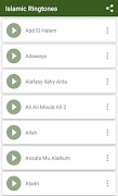 برنامه‌نما Islamic Ringtones عکس از صفحه