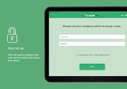 ClockInApp Tablet স্ক্রিনশট 1