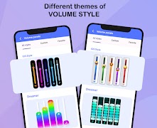2 Schermata Stili di volume: controll