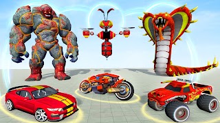 Snake Robot Game - Stone Robot 截圖 5