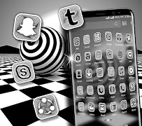 Illusion Launcher Theme screenshot 1