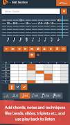 Guitar Notepad - Tab Editor imagem de tela 2