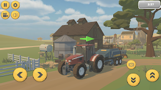 Real Tractor Driving Simulator ภาพหน้าจอ 7
