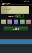 Sticky Note Plakat