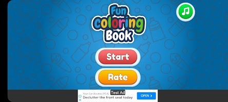 coloring 4 kids 海報