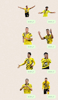Borussia Dortmund Stickers 海报