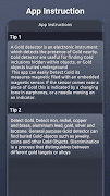 Gold detector capture d'écran 6