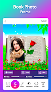 Book Photo Frame اسکرین شاٹ 1