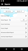 My Worktime - Timesheets ภาพหน้าจอ 2