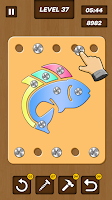 Nuts and Bolts Screw Puzzle Plakat
