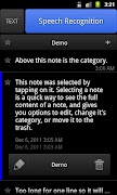 برنامه‌نما ListNote Speech-to-Text Notes عکس از صفحه