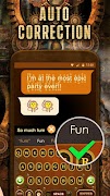 Steampunk Keyboard Theme 截圖 4