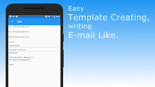 TemplateM - Mail & Message ภาพหน้าจอ 1