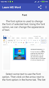Learn MS Word screenshot 6