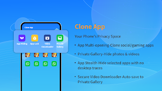 Clone App-Parallel Dual Space poster