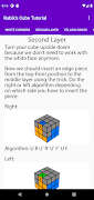 Rubik's Cube Tutorial Ekran Görüntüsü 4
