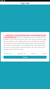 Type Test imagem de tela 3
