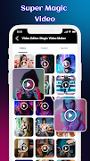 Widte -Video Editor Magic Plakat
