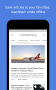 برنامه‌نما Simple Flying - Aviation News عکس از صفحه