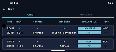 Pickleball Referee App تصوير الشاشة 6