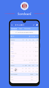 برنامه‌نما CricScorer عکس از صفحه
