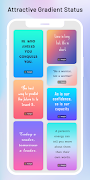 Rangin: Gradient Status Maker স্ক্রিনশট 1