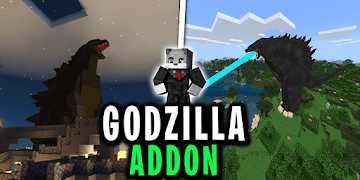 Godzilla Mod for Minecraft pe পোস্টার