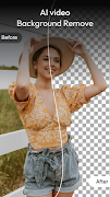 2 Schermata AI Video Background Remove