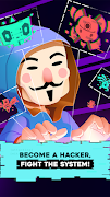 Hacking Hero: Hacker Clicker Poster