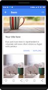 Material Design Android Source Code syot layar 6