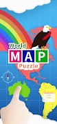 World Map Puzzle 168 Countries screenshot 1
