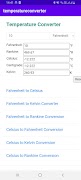 Temperature Converter تصوير الشاشة 2