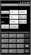Dose By Weight スクリーンショット 1