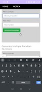 Random Number Generator imagem de tela 1