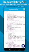 XML Viewer: XML to PDF ảnh chụp màn hình 4