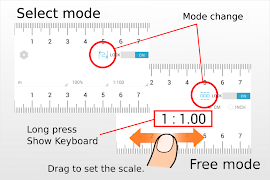 Scale Ruler - various scales poster