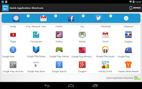 2 Schermata Quick Application Shortcuts