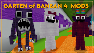 Mod Garten of Banban 4 MCPE ภาพหน้าจอ 7