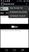 برنامه‌نما Bluetooth Serial عکس از صفحه