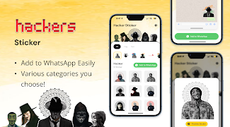 Hacker Sticker - WASticker الملصق