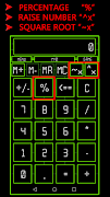 CALCULATOR - Green Alien syot layar 3