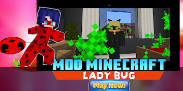 برنامه‌نما Lady bug mod for Minecraft عکس از صفحه